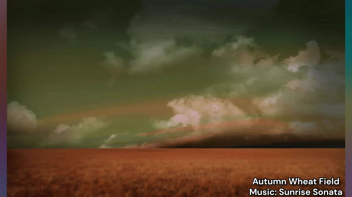 Autumn wheat field NFT